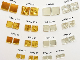 Anti-Alkali Gold Silver Mosaic Tile for Swimming Pool With Melted Edge