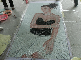 high-end contemptory wall-paper mosaic 005