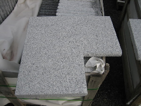 Silver Grey Granite Pool Edges