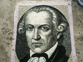 George Washington Portrait Glass Mosaic