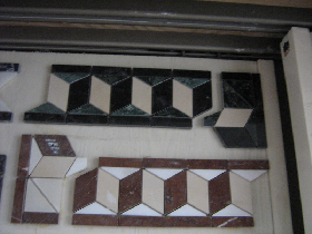 Hand Crafted Marble Mosaic Border Tile