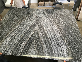 Keya Black Marble Book Matched