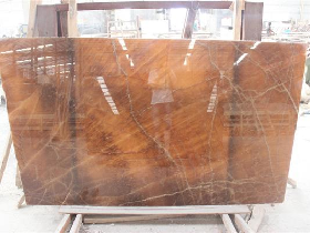 Tea Brown Onyx Slabs Translucent