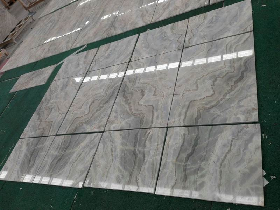 Silver Galaxy Marble