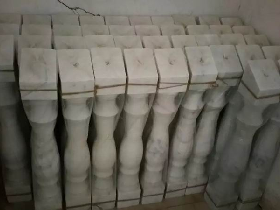 China White Marble Balustrade