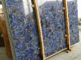 Sodalite Semi Precious Stone Slab