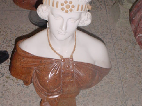 Elegant Female Marble Busts