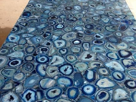 Blue Agate Stone Slab