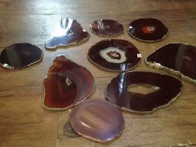 Agate Slice for Coaster