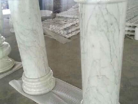 White Marble Column