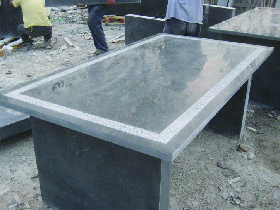 Blue Limestone Tables