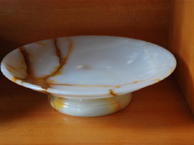 White Onyx Fruit Tray