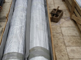 White Marble Solid Column from China