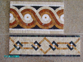 Stone Micro Mosaic Borders