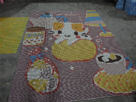 Cartoon Glass Mosaic Mural for Kindergarten (2)