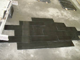 Black Wood Vein Marble Tiles