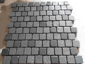 Cubic Paver Stone on Mesh