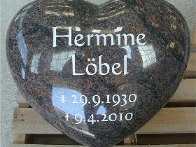 Heart Granite Monument