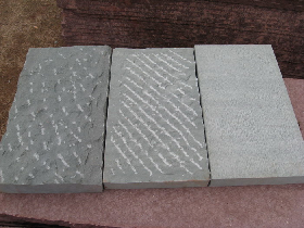 Green Sandstone Chiselled Tiles