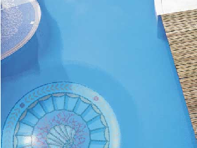 Glass Mosaic Swimming Pool Tile