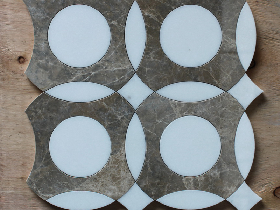 Marble Water Jet Mosaic