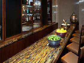 Yellow Tiger Eye Bartop