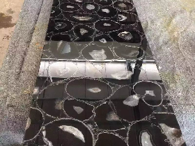 Black Agate Kitchen Worktop