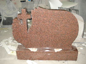 Granite Headstone 002