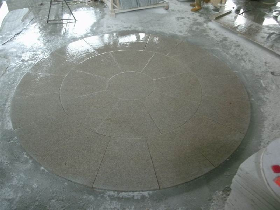 Buff Granite Paving Ring