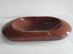 Rojo Aalicante Marble Basin