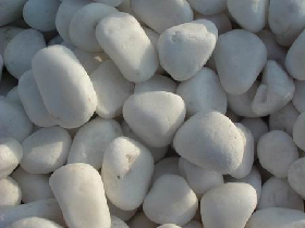 Snow White Tumbled Pebbles