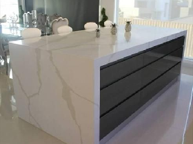 Calacatta White Quartz Worktop