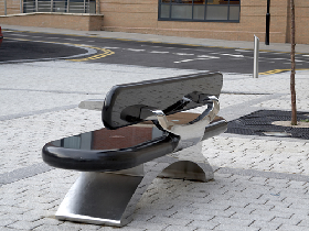 Absolute Black Granite Bench