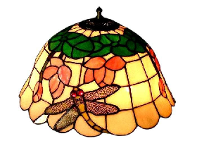 STAINED GLASS MOSAIC LAMP 0008