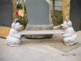 Animal Granite Bench