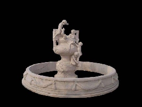 Natural Rock Fountain