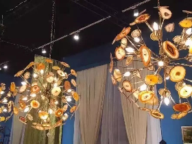 Polished Yellow Agate for Lamp