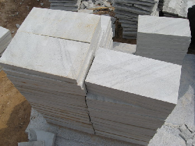 White Sandstone Paving Slabs