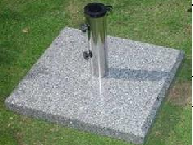 Granite Umbrella Base for Patio and Garden