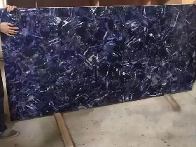 Sapphire Gemstone Slab