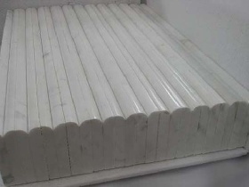 White Marble Half Bullnose Windowsill