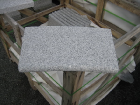 Silver Grey Granite Curved Pool Coping