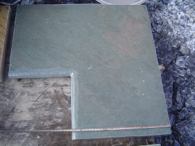 Green Slate Pool Coping