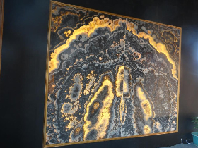 Tiger Onyx Bookmatching Slabs