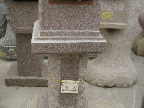 Granite Mailbox Posts