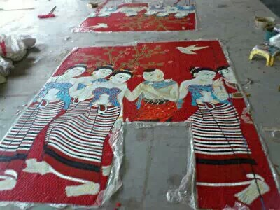 Mosaic Tile Wall Mural