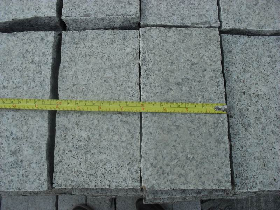 Grey Granite Flamed Cobble