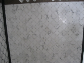 Waterjet Cut Marble Mosaic Tiles 021