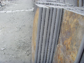 Rusty Slate Bullnose Stair Tread