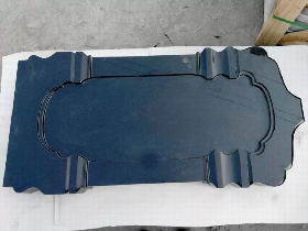 Russian Monument Black Granite 004